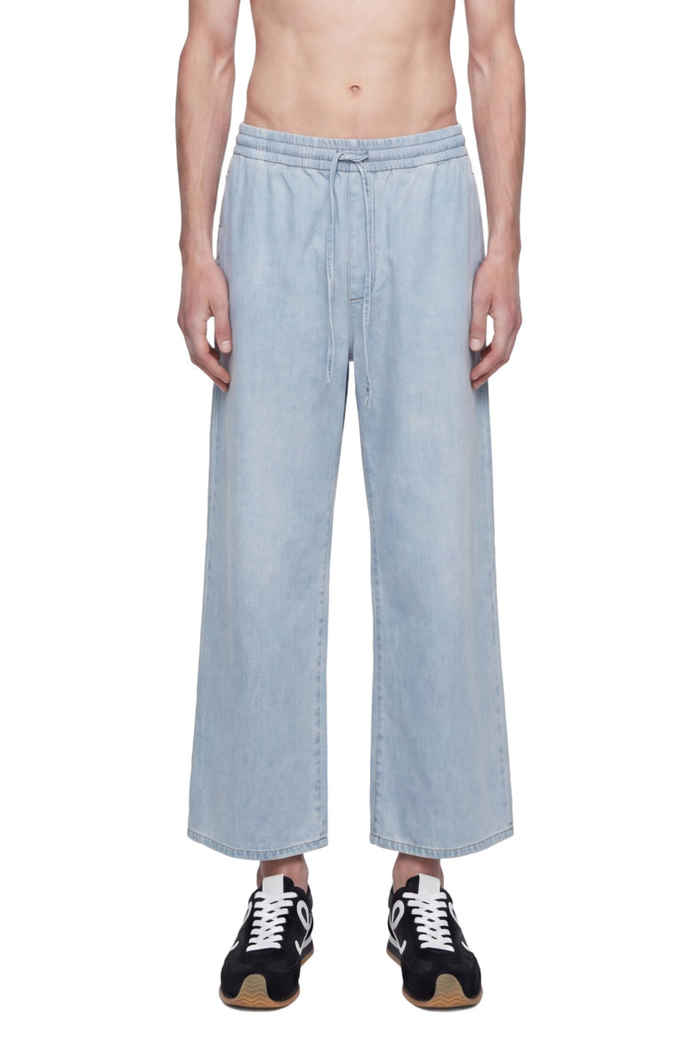 
              LOEWE Drawstring Trousers in Denim man
            