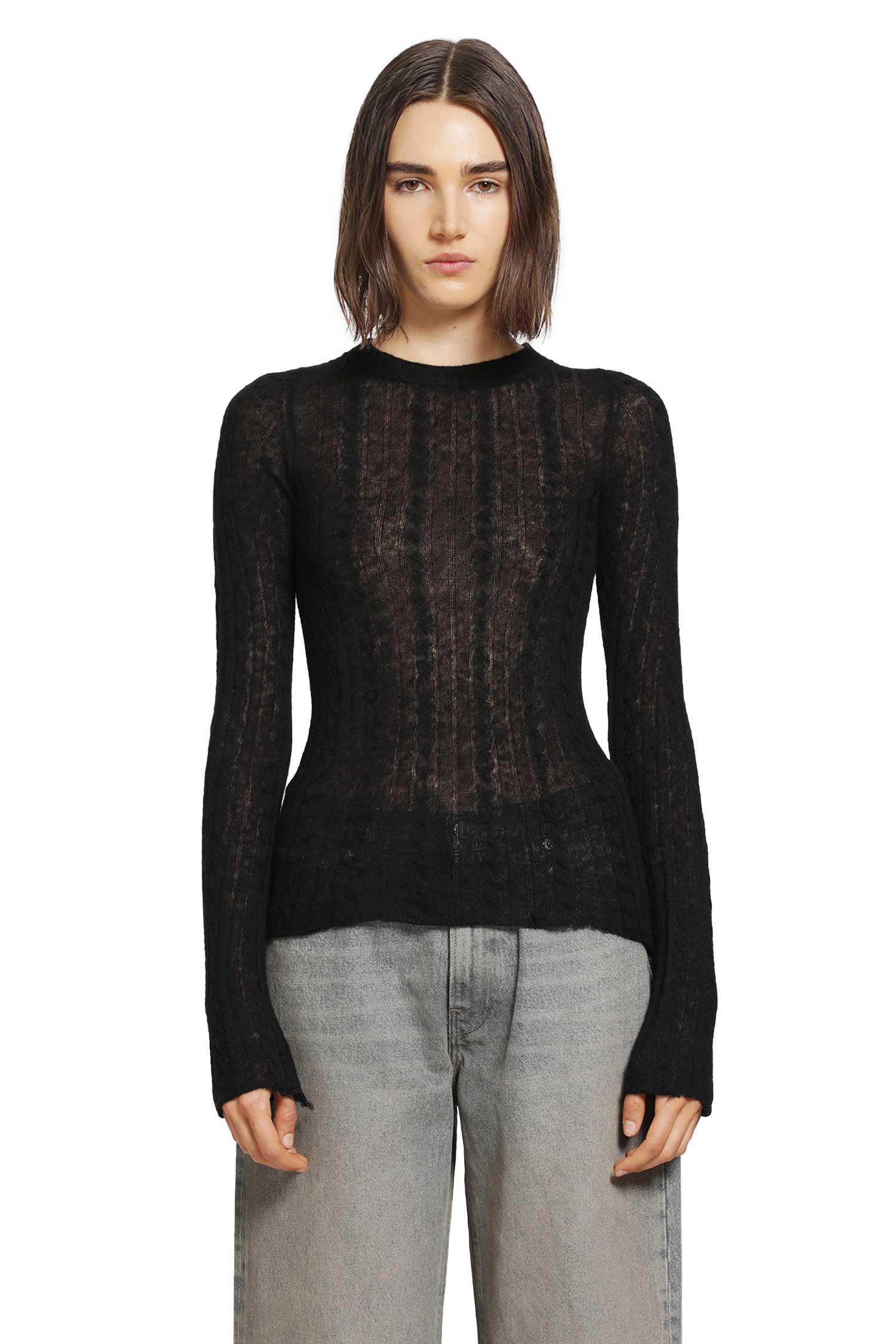 HAIKURE Sey Semi-Sheer Knitwear woman