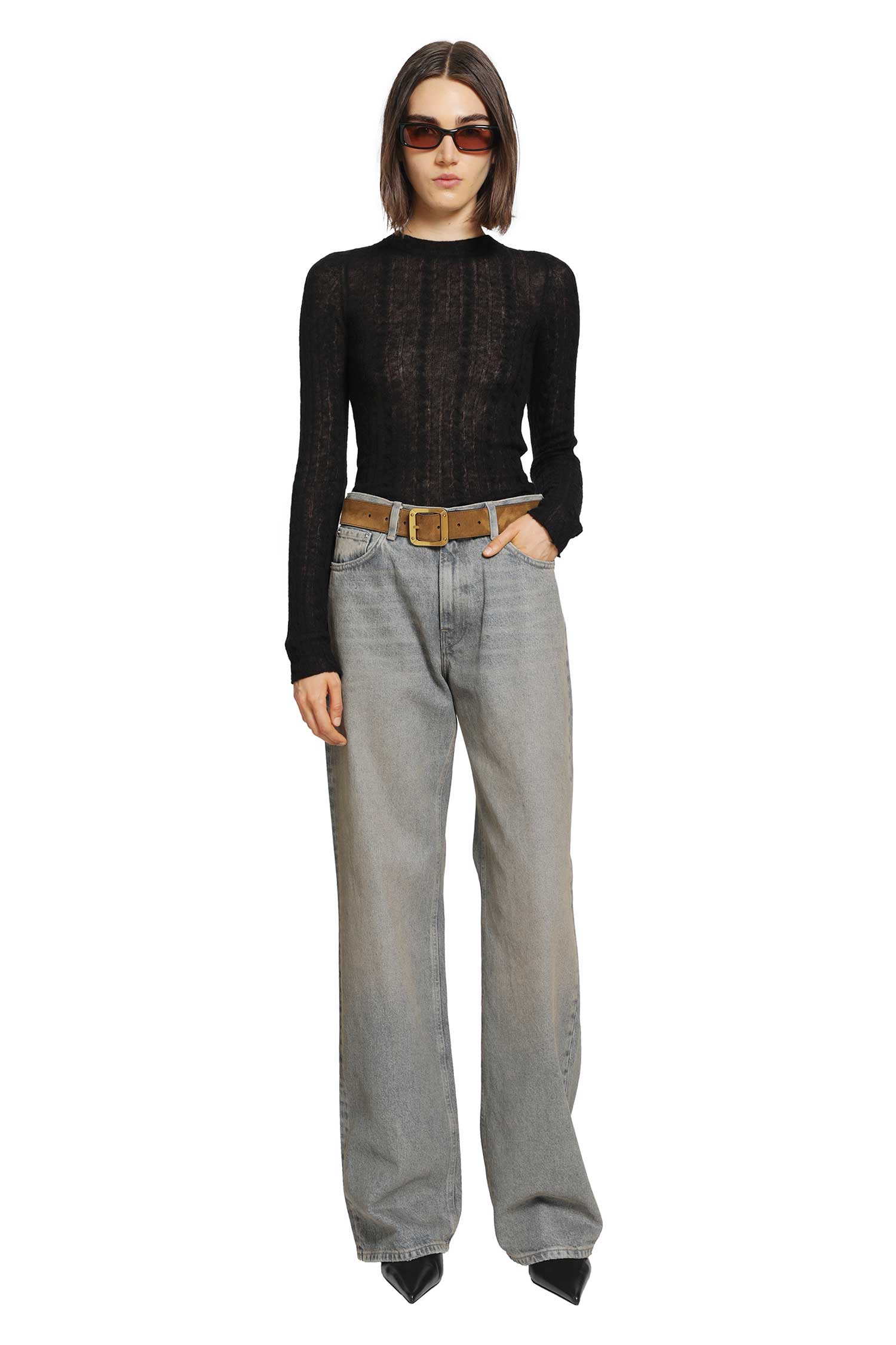 HAIKURE Sey Semi-Sheer Knitwear woman