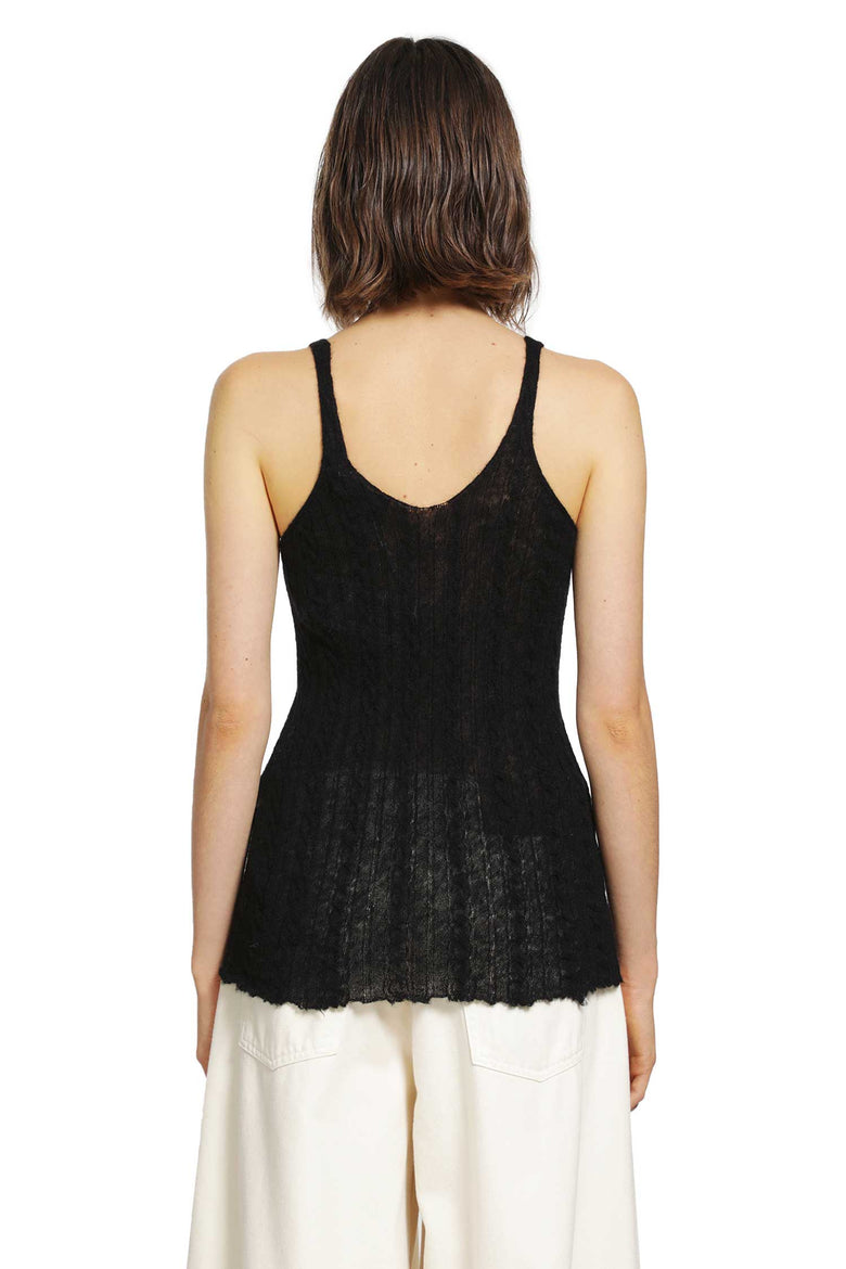 HAIKURE Lois Semi-Sheer Tank Top woman