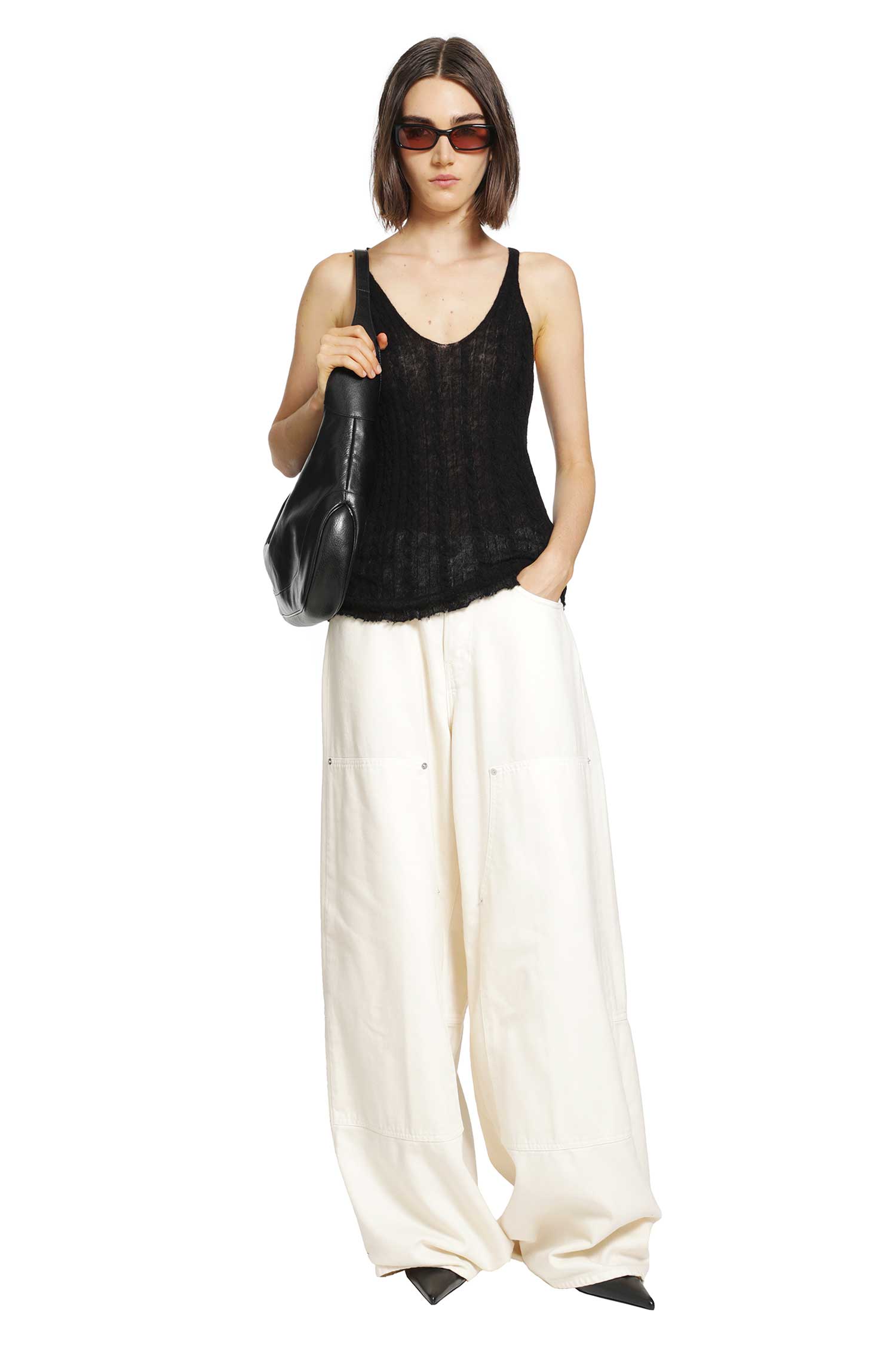 HAIKURE Lois Semi-Sheer Tank Top woman