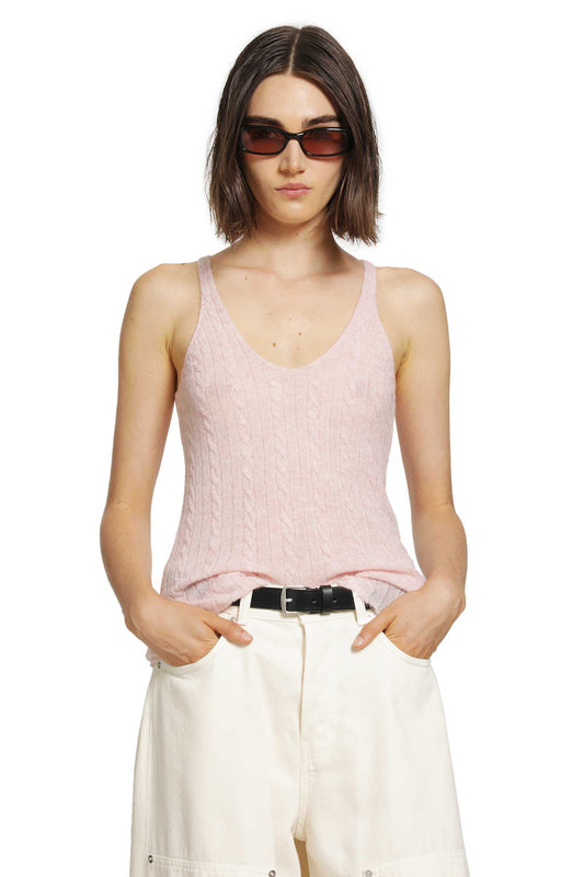 Lois See-Through Tank Top