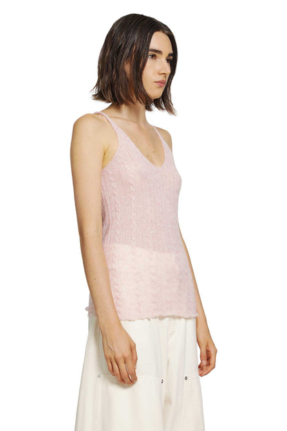 Lois Semi-Sheer Tank Top