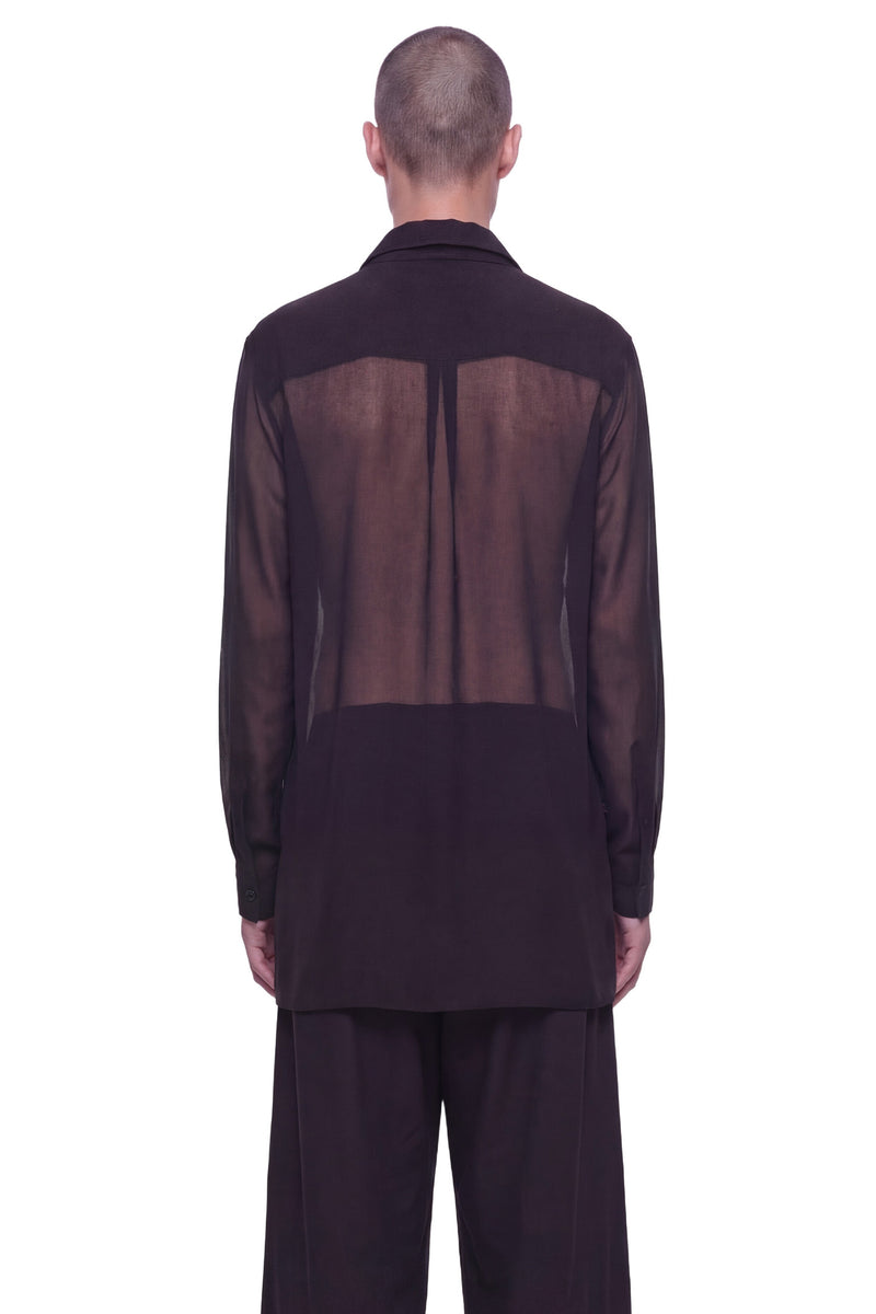 Double Collar B Shirt