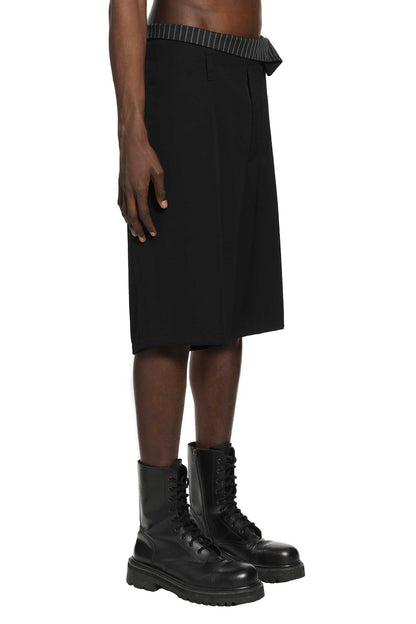 Wool Gabardine Thai Shorts