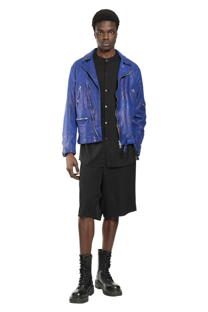 Wool Gabardine Thai Shorts