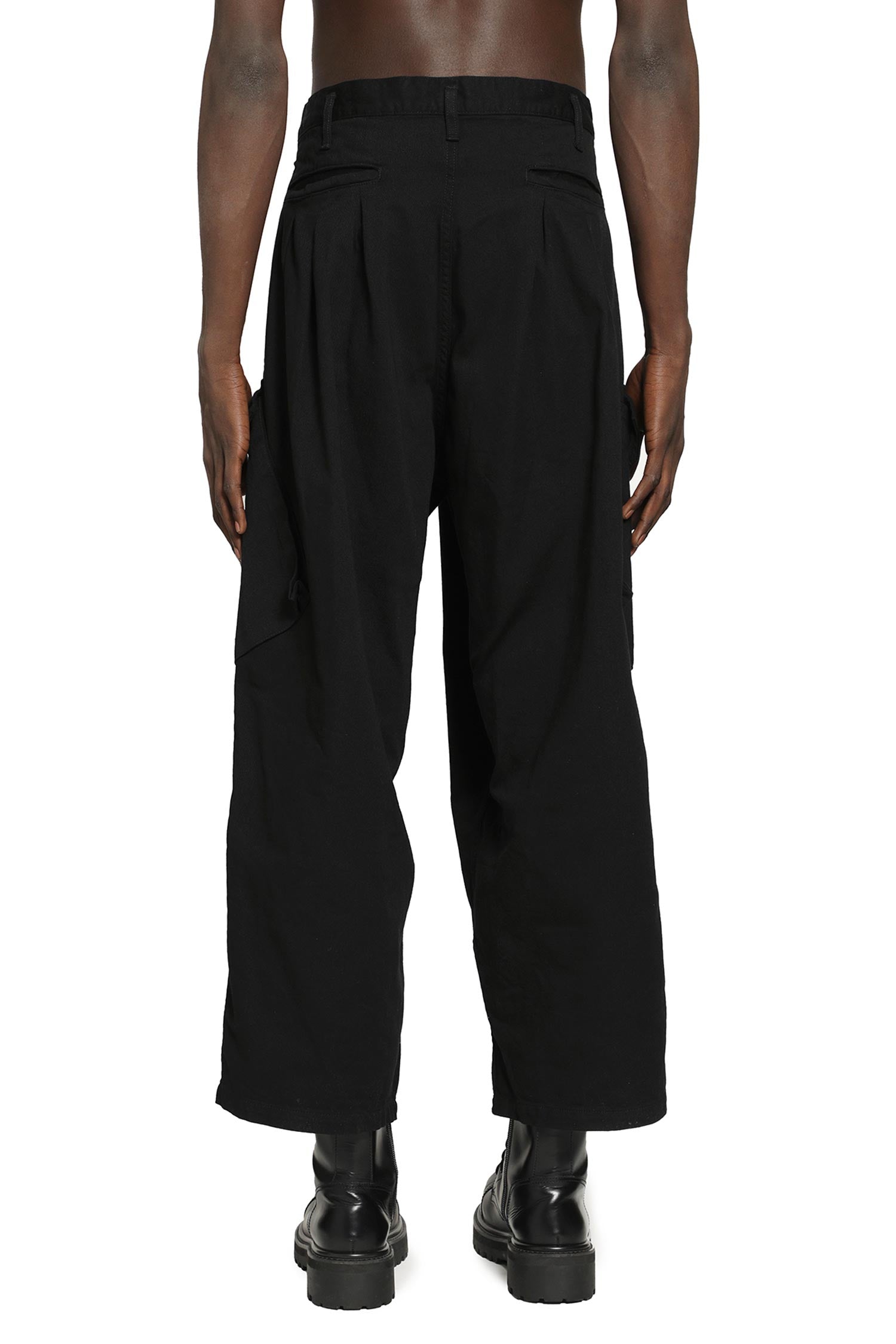 YOHJI YAMAMOTO 12 Tuck Work Pamts man