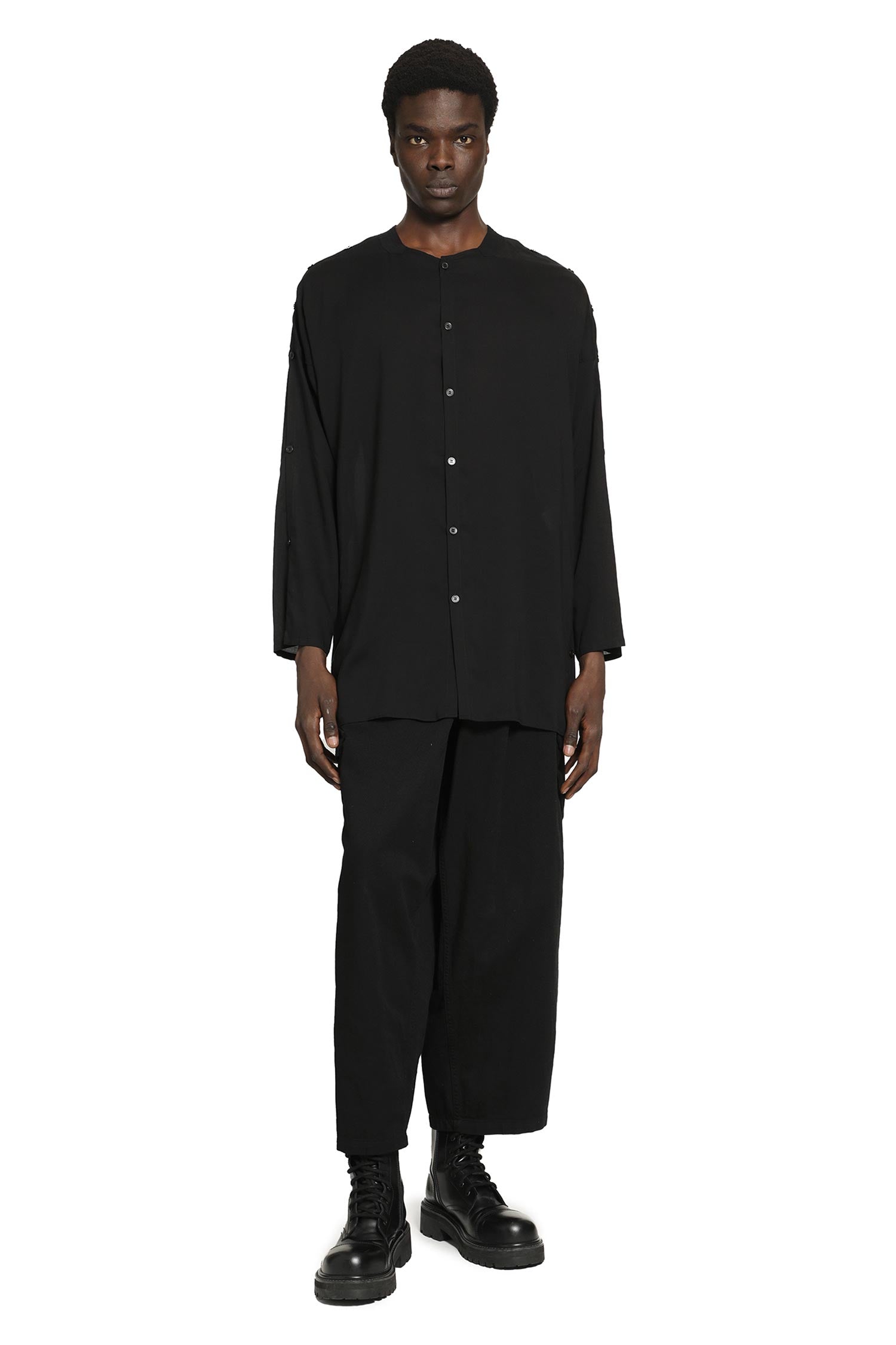 YOHJI YAMAMOTO 12 Tuck Work Pamts man