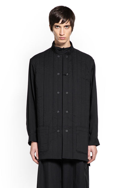 YOHJI YAMAMOTO MAN BLACK COATS