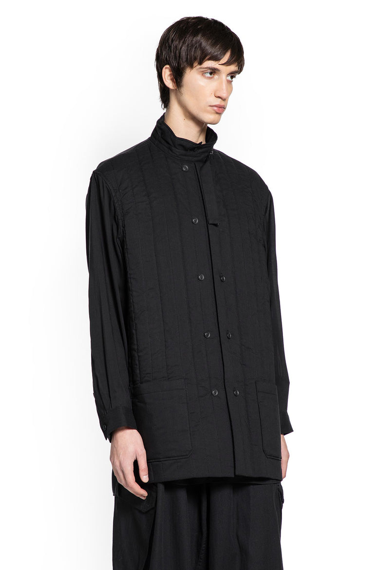 YOHJI YAMAMOTO MAN BLACK COATS
