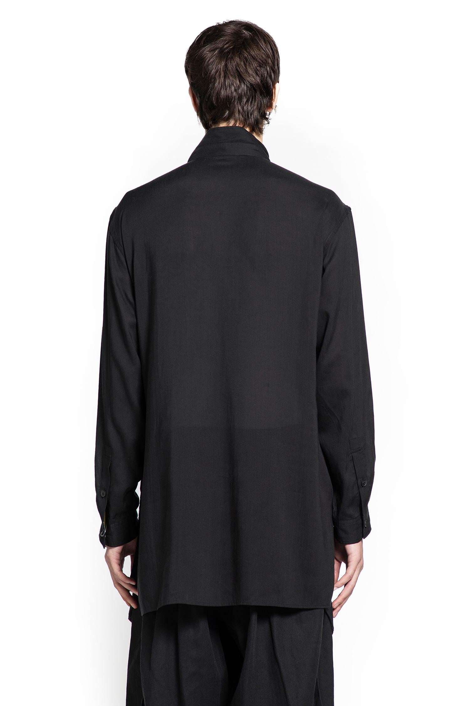 YOHJI YAMAMOTO MAN BLACK COATS