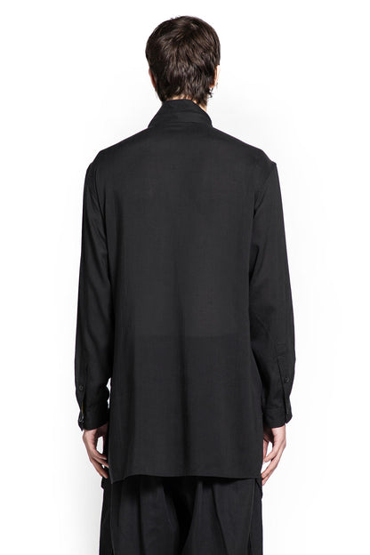 YOHJI YAMAMOTO MAN BLACK COATS