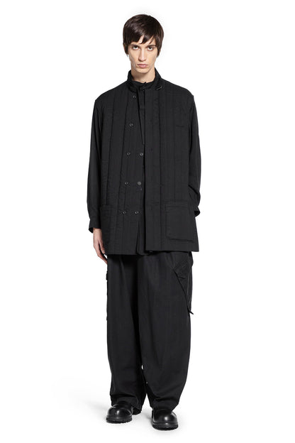 YOHJI YAMAMOTO MAN BLACK COATS