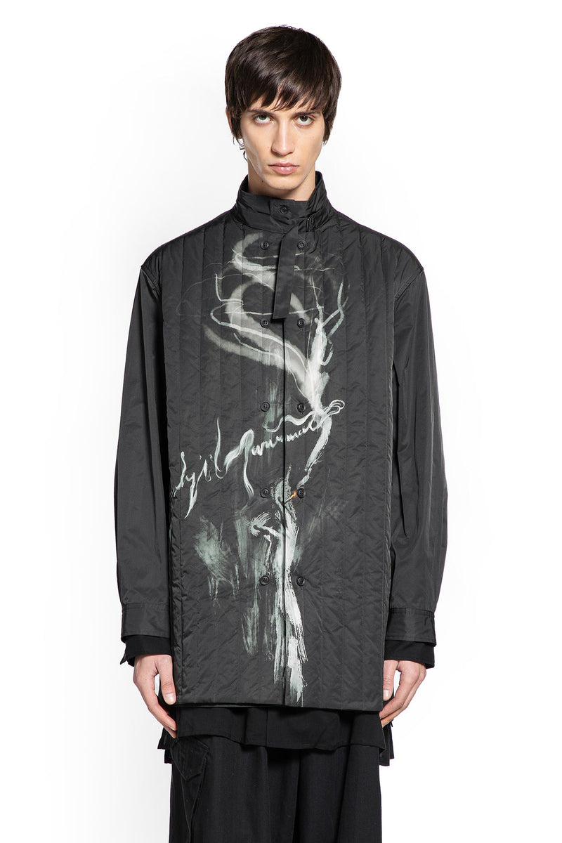 Tobacco Printed Padded Jacket