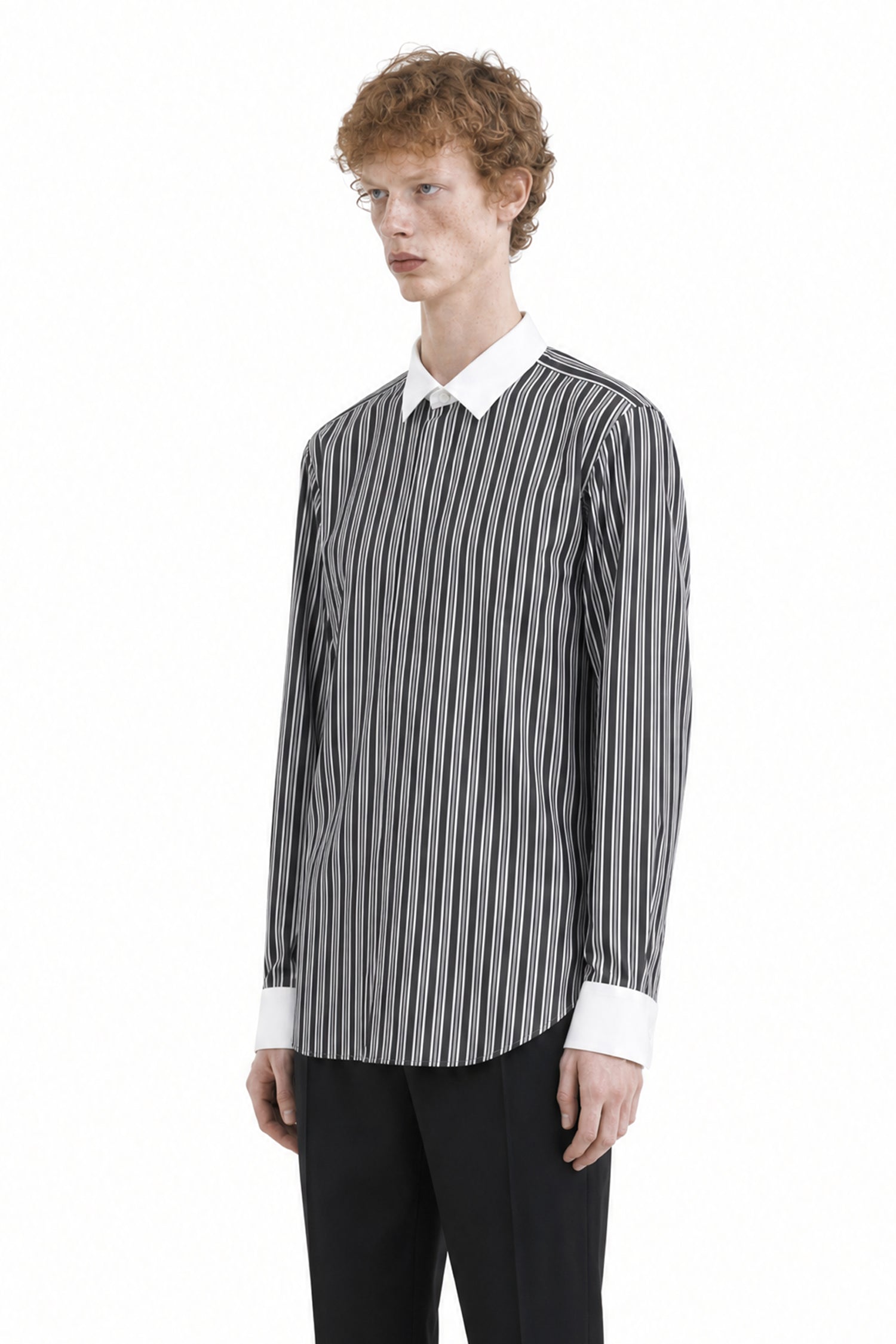Poplin Stripe Classic Fit Shirt