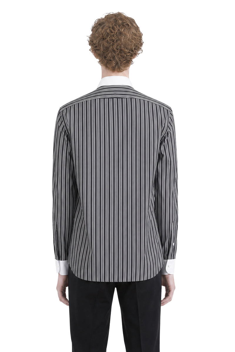 TOM FORD Poplin Stripe Classic Fit Shirt man