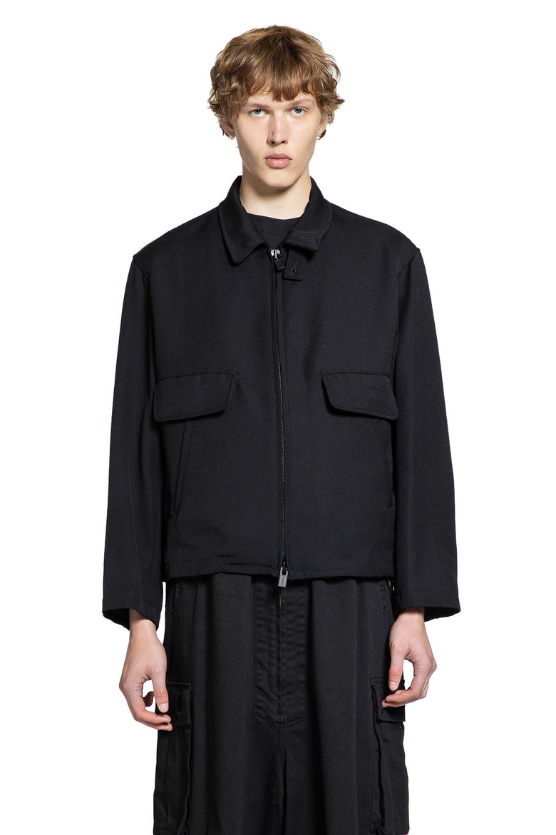 YOHJI YAMAMOTO MAN BLACK BLAZERS