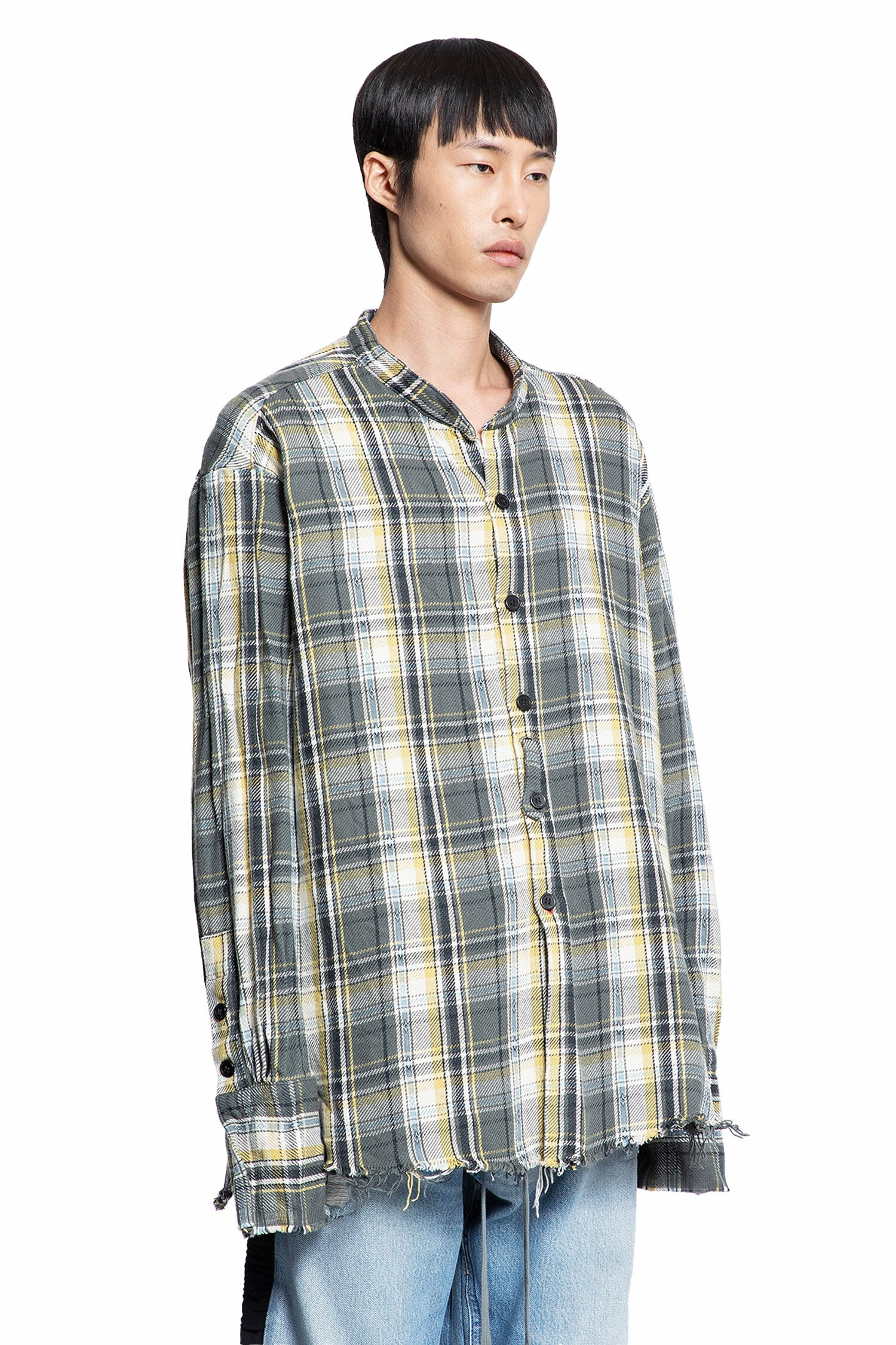 GREG LAUREN MAN GREY SHIRTS