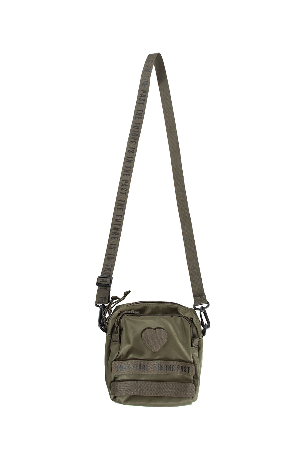 HUMAN MADE MAN GREEN CROSSBODY BAGS