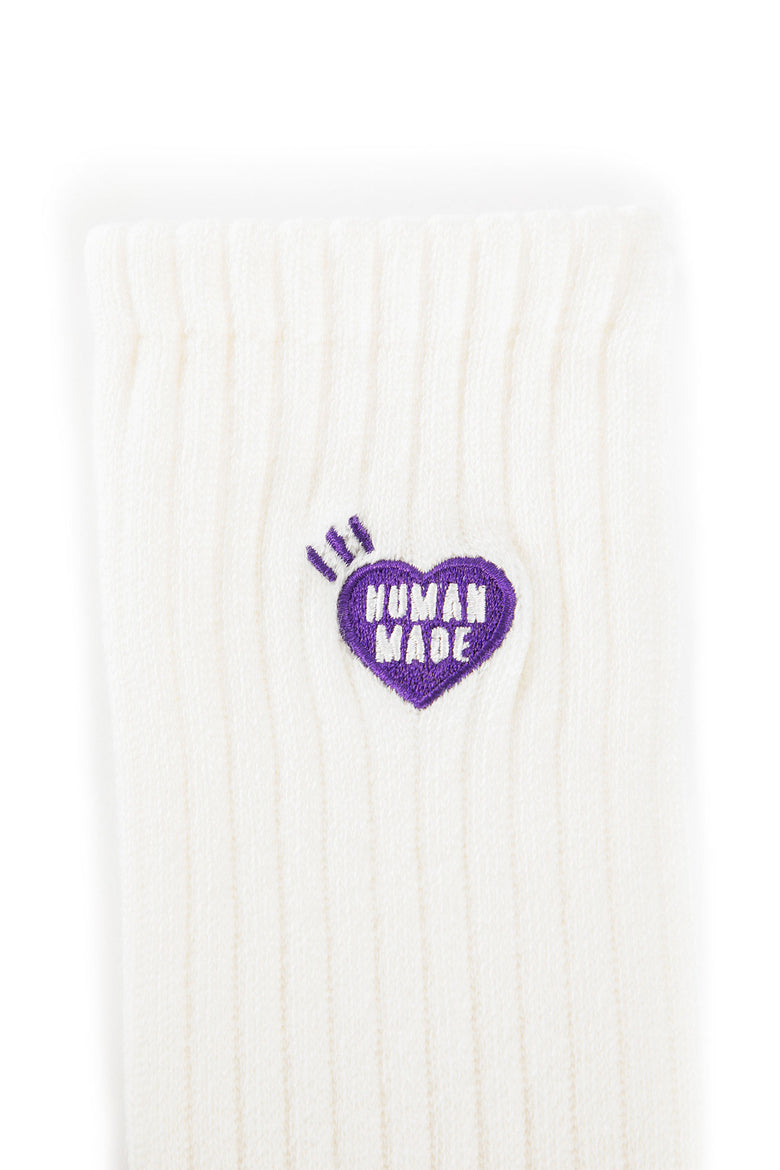 HUMAN MADE MAN WHITE SOCKS