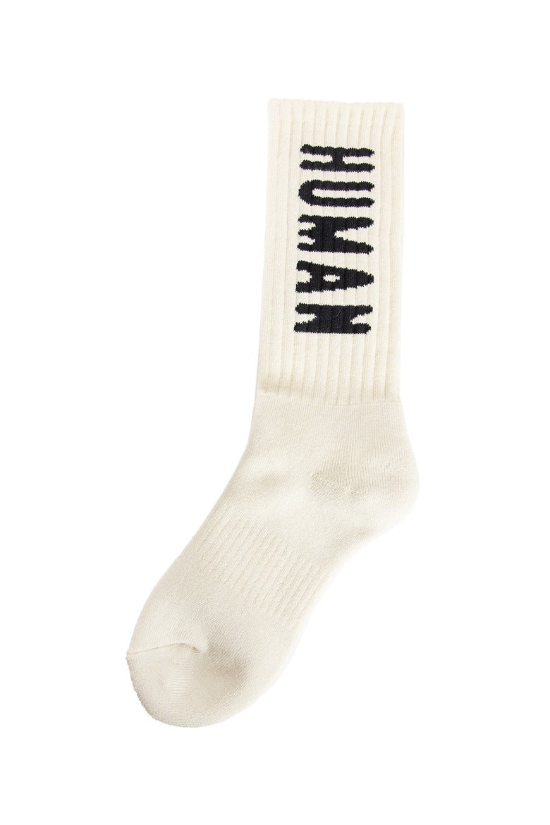 HUMAN MADE MAN WHITE SOCKS