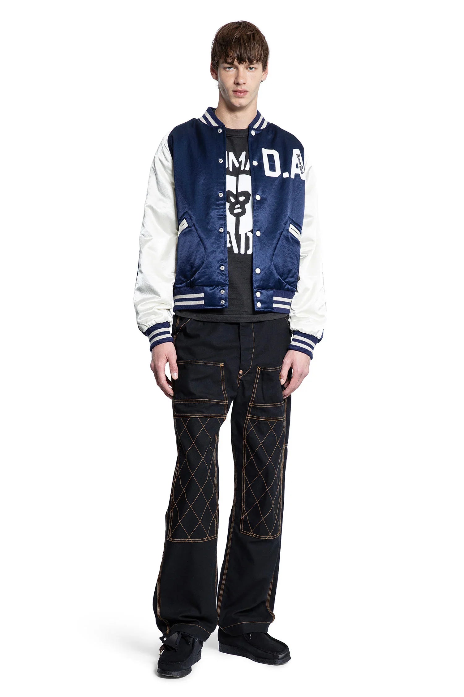 HUMAN MADE MAN BLUE JACKETS - Antonioli.eu