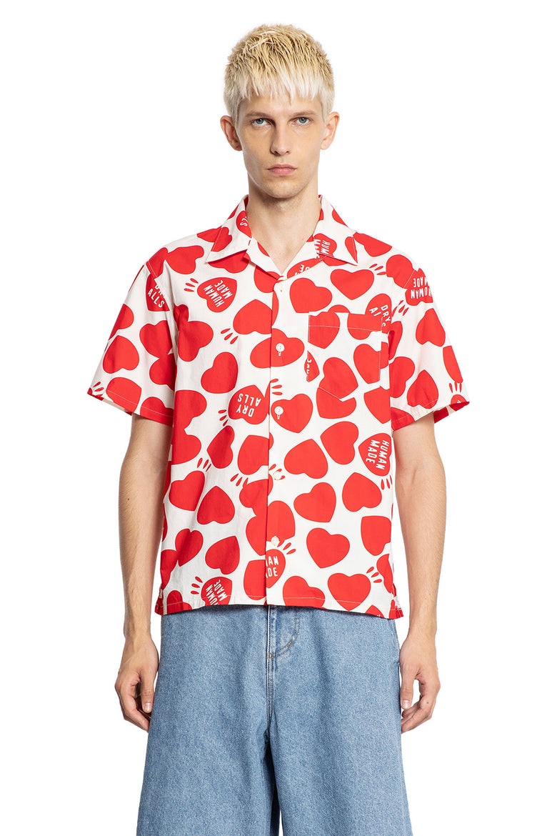 HUMAN MADE MAN RED SHIRTS