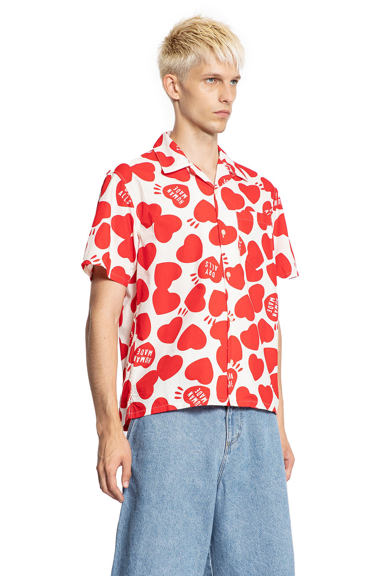 HUMAN MADE MAN RED SHIRTS