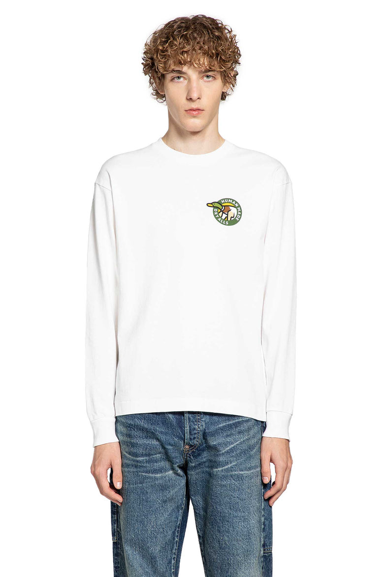 HUMAN MADE MAN WHITE SHIRTS