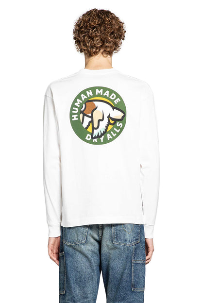 HUMAN MADE MAN WHITE SHIRTS