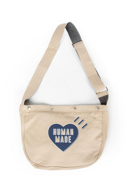 HUMAN MADE MAN BEIGE CROSSBODY BAGS