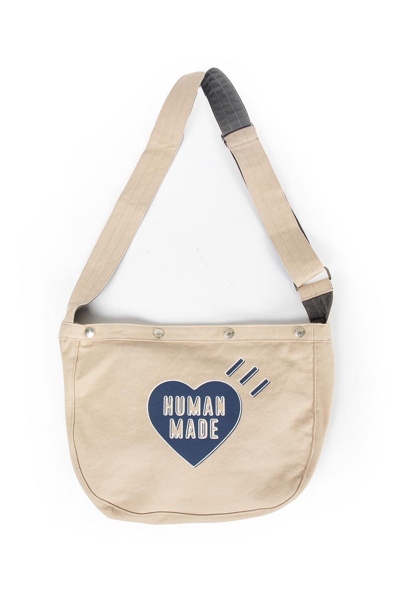 HUMAN MADE MAN BEIGE CROSSBODY BAGS