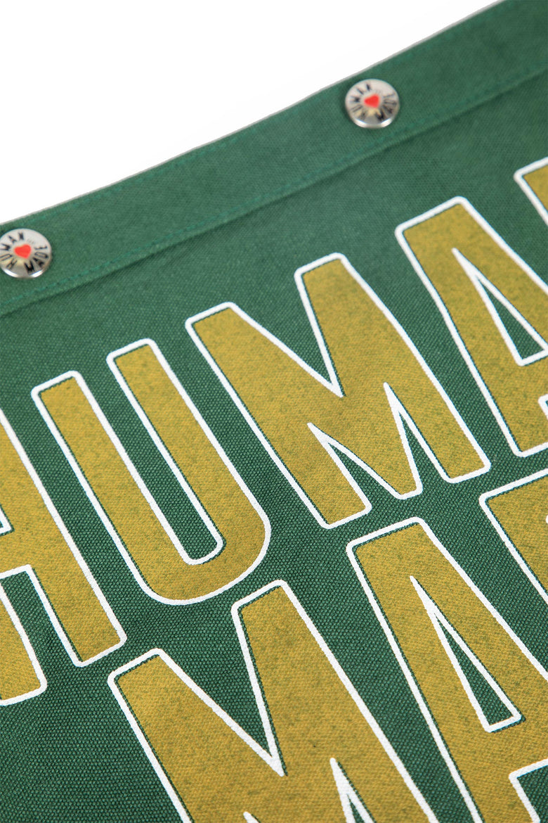 HUMAN MADE MAN GREEN CROSSBODY BAGS