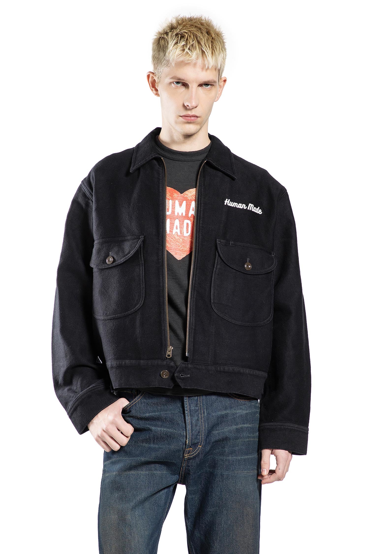 Zip-Up Work Jacket
