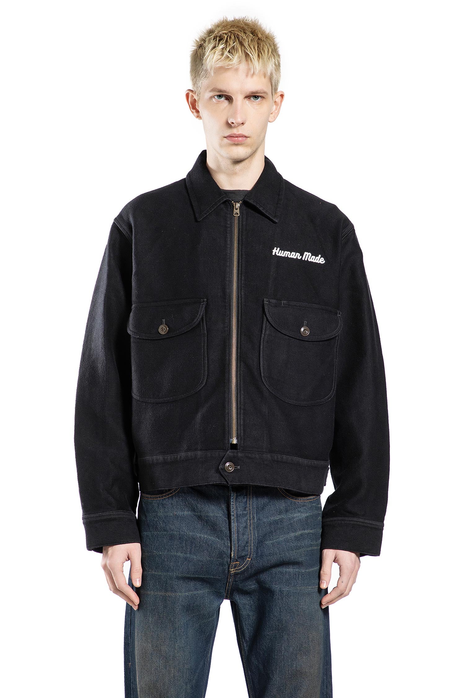 Zip-Up Work Jacket