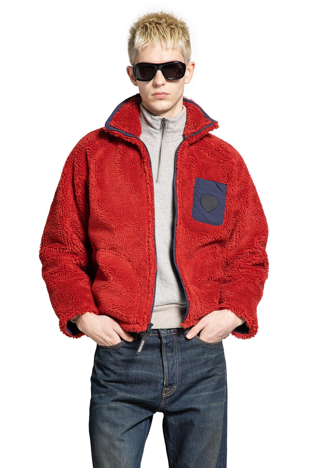 HUMAN MADE Fleece Jacket man