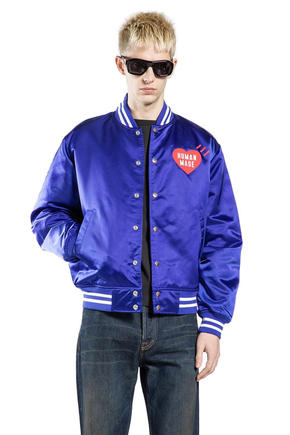 HUMAN MADE Nylon Stadium Jacket man