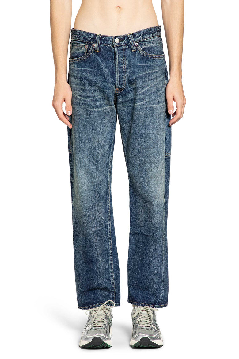 HUMAN MADE MAN BLUE JEANS