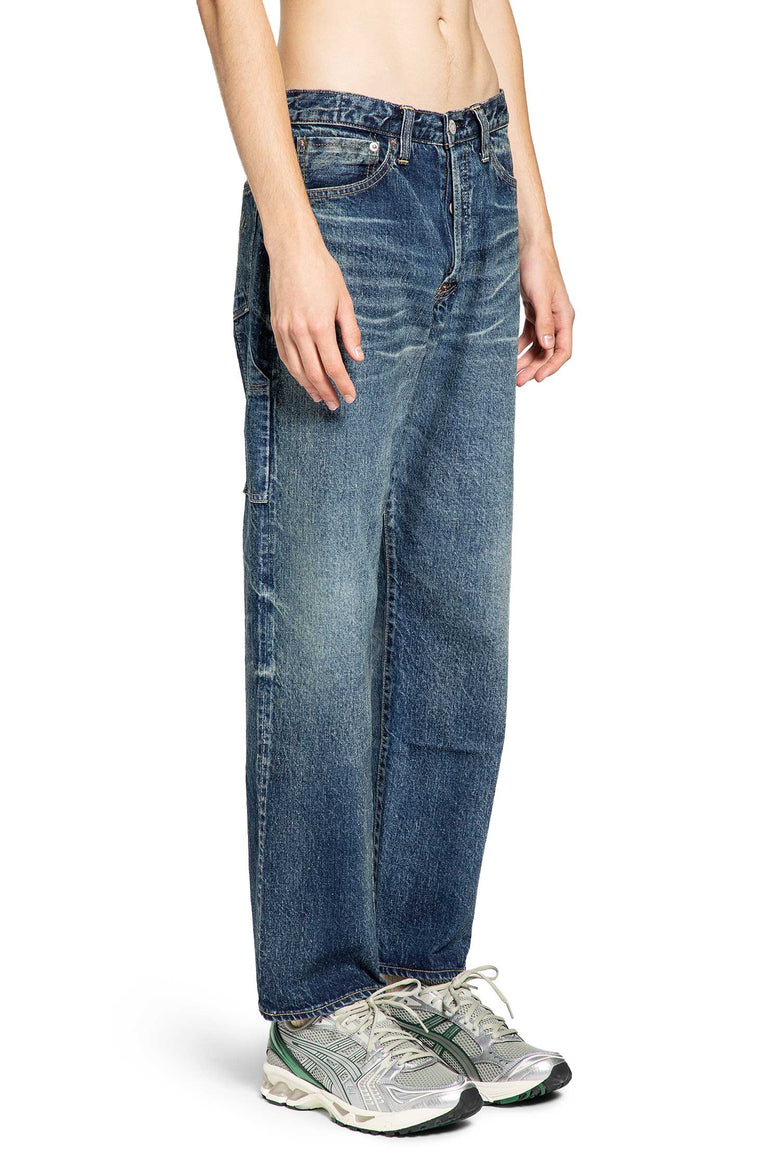HUMAN MADE MAN BLUE JEANS