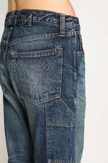 HUMAN MADE MAN BLUE JEANS