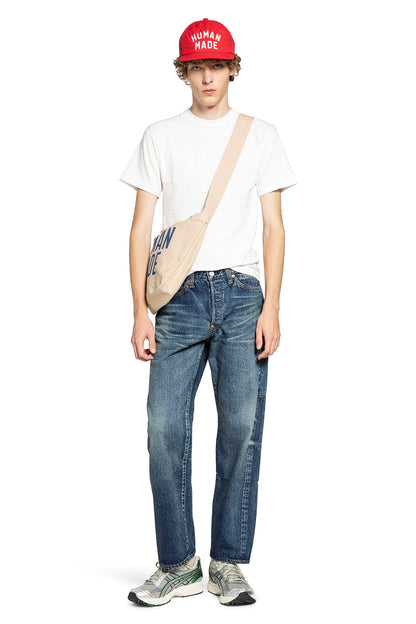 HUMAN MADE MAN BLUE JEANS