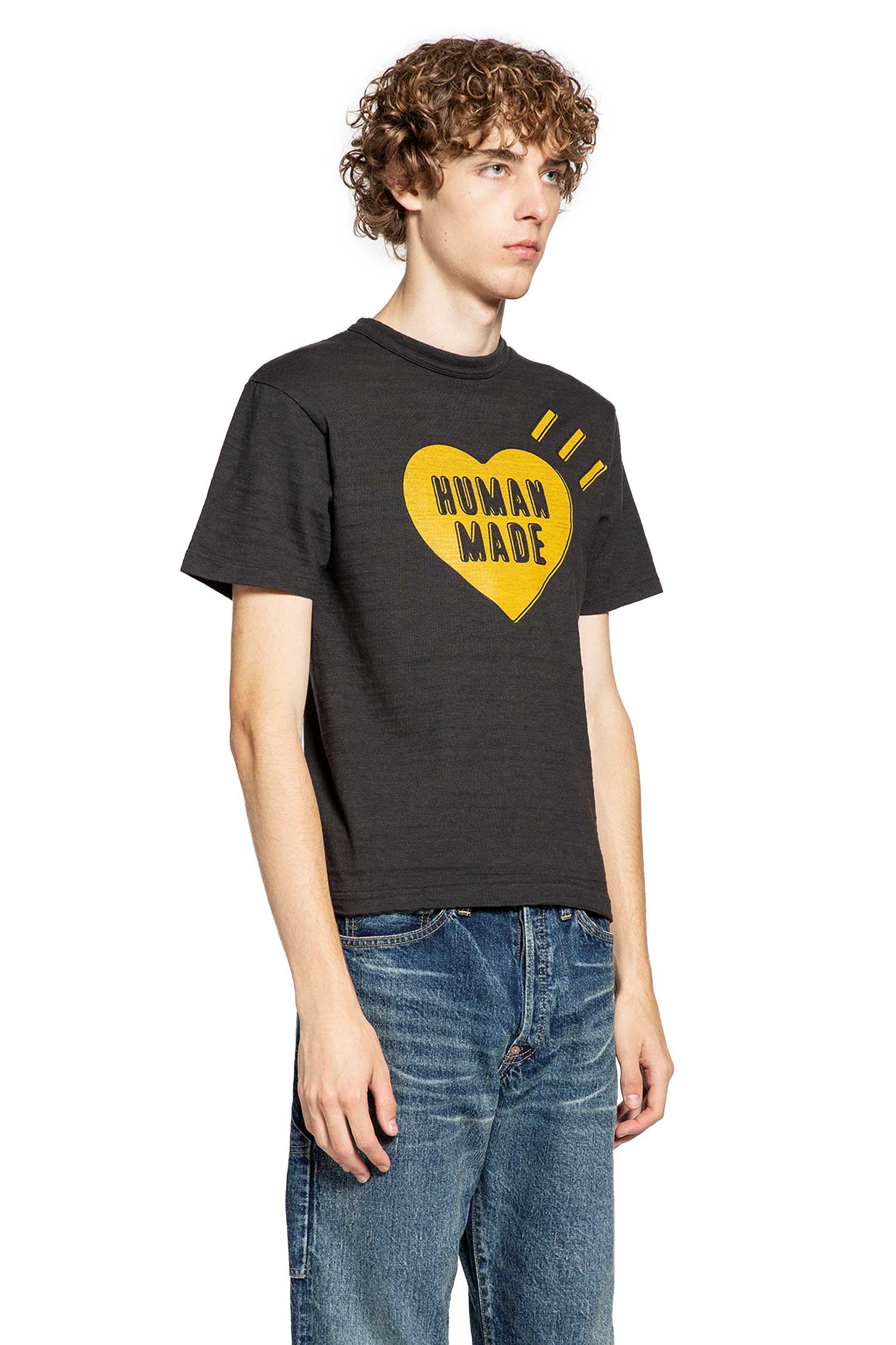 HUMAN MADE MAN BLACK SHIRTS