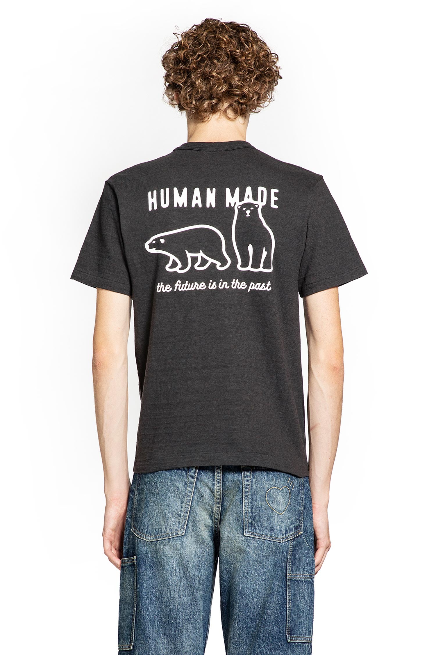 HUMAN MADE MAN BLACK SHIRTS