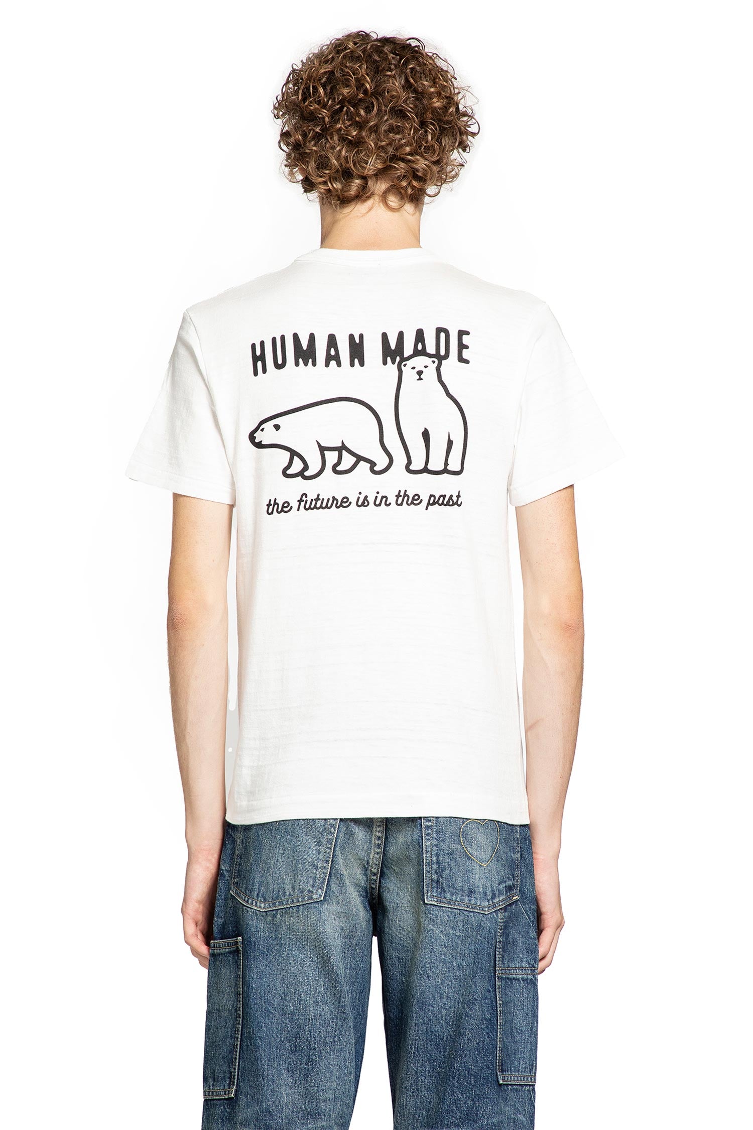 HUMAN MADE MAN WHITE SHIRTS