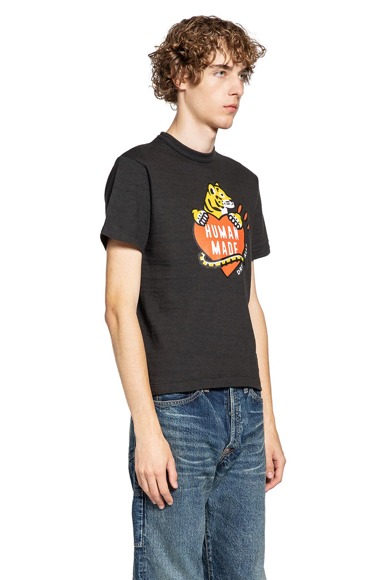 HUMAN MADE MAN BLACK SHIRTS