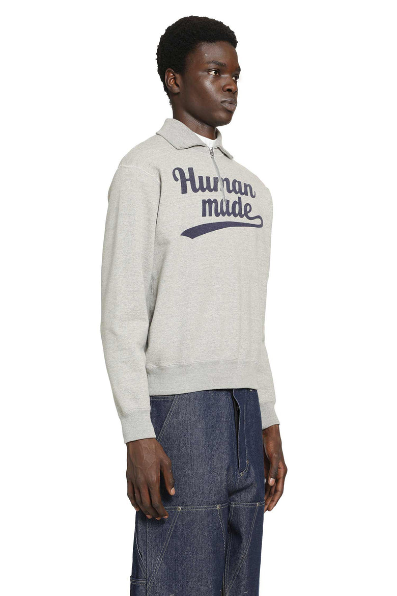 
              HUMAN MADE Half-Zip Sweatshirt man
            