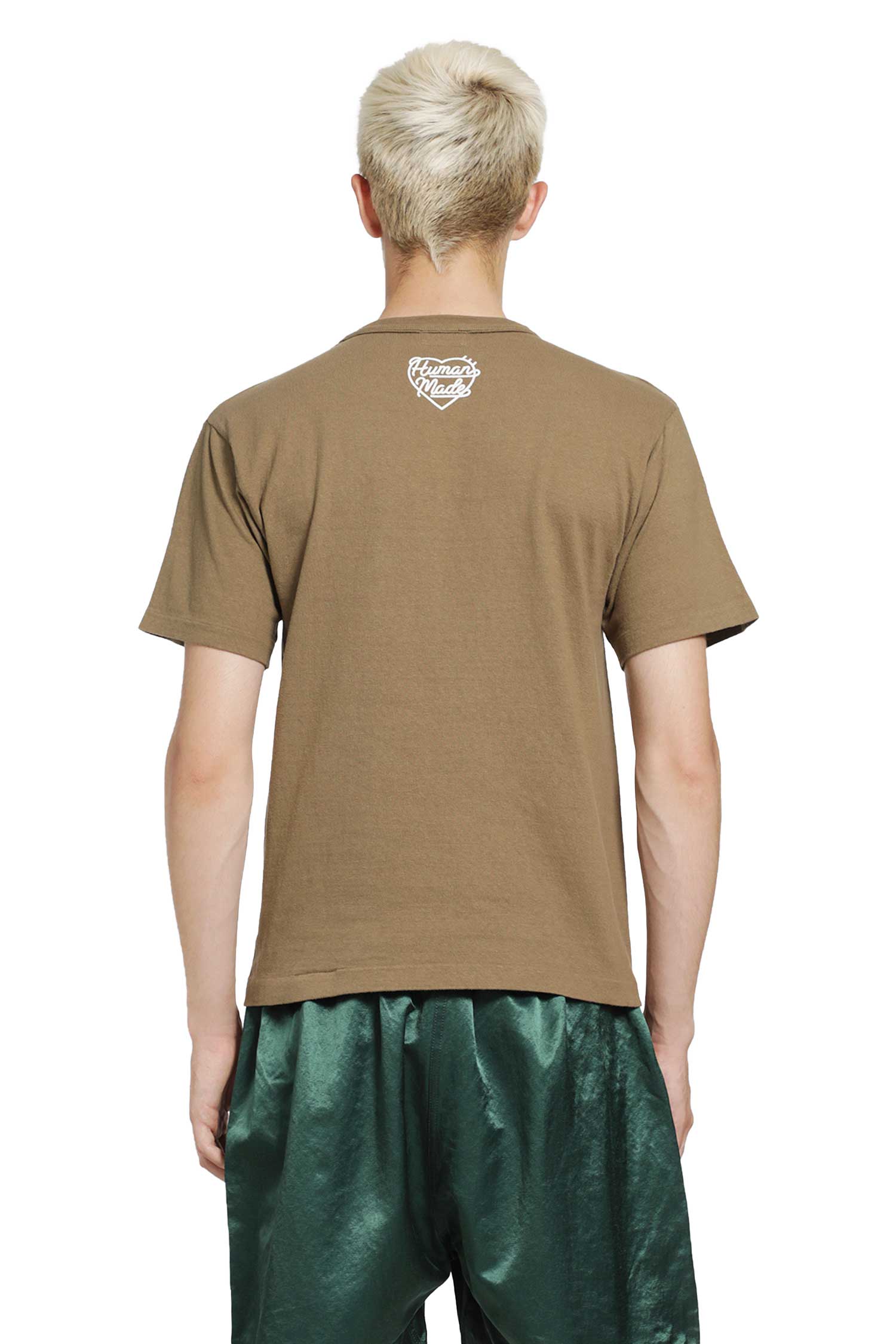 HUMAN MADE Color T-Shirt man