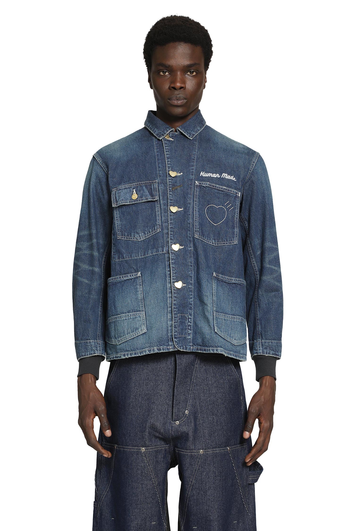 Denim Coverall Jacket