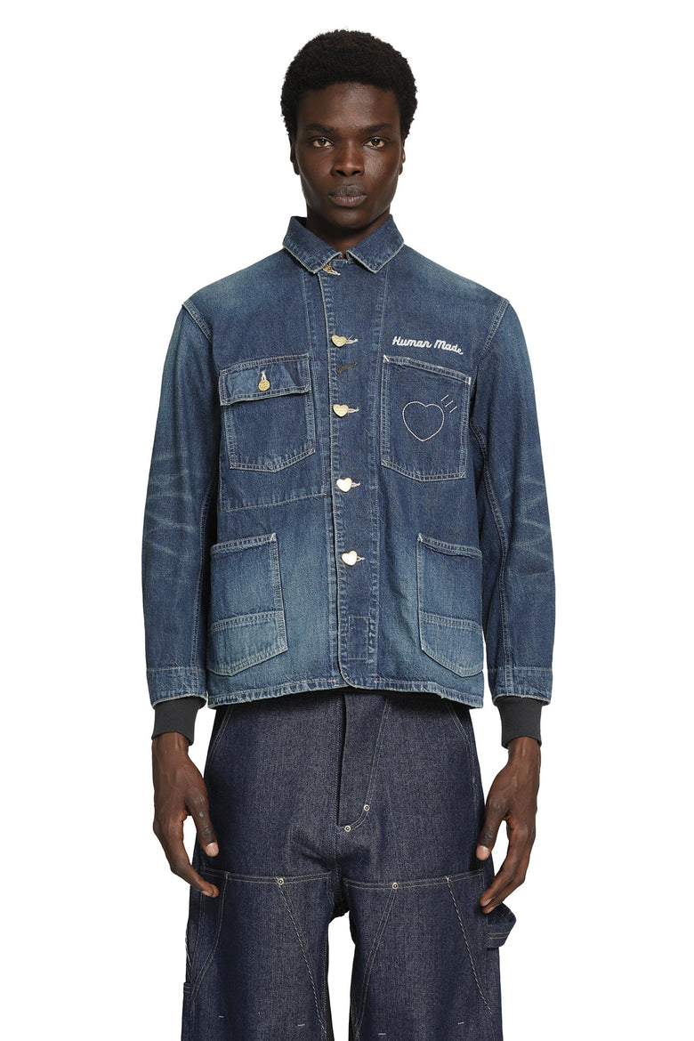 
              HUMAN MADE Denim Coverall Jacket man
            