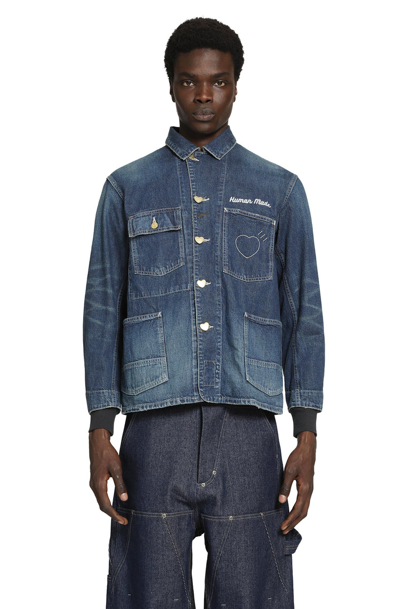 HUMAN MADE Denim Coverall Jacket man